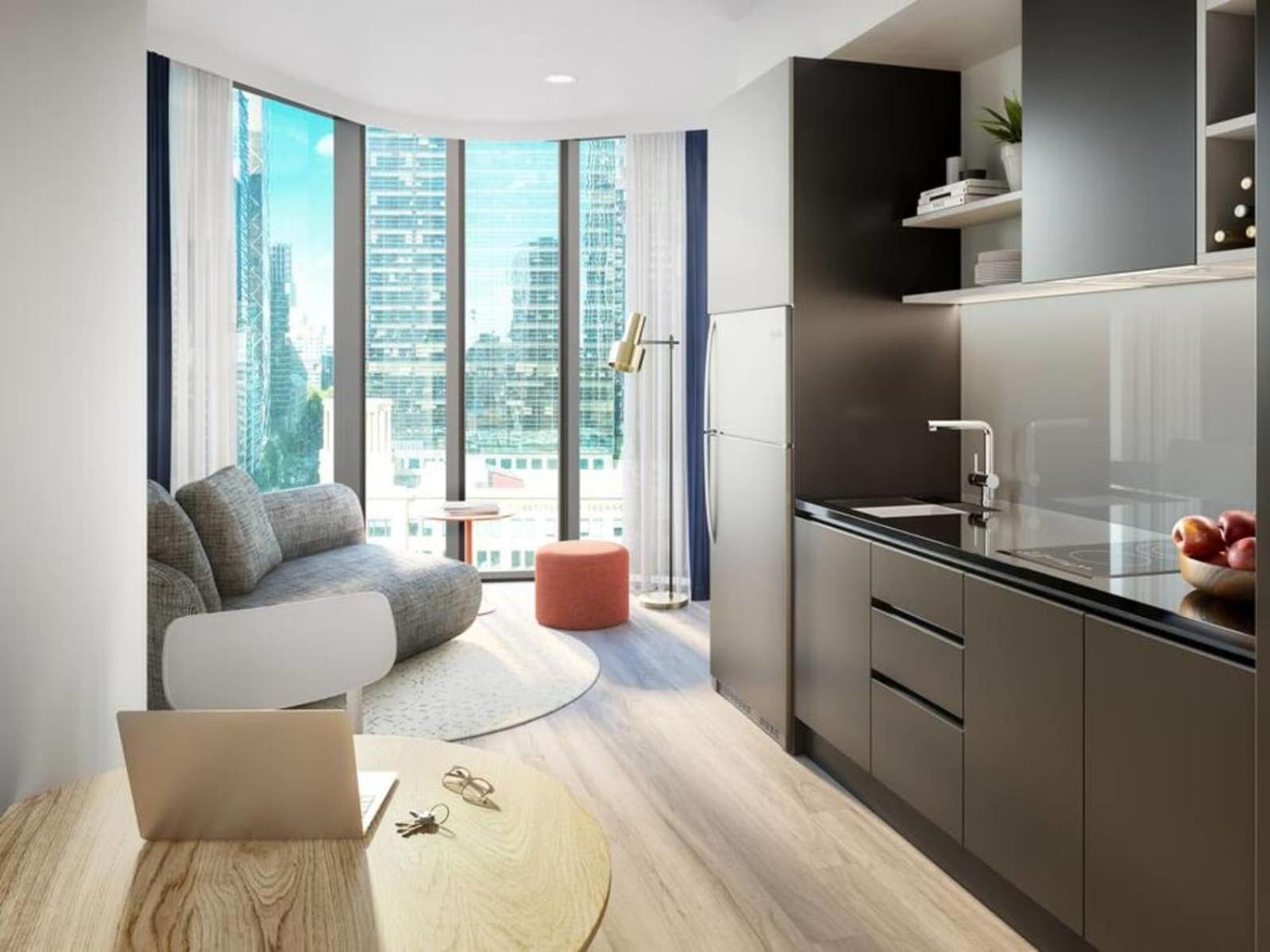 Studio Apartments At Aurora Near Melbourne Port Exterior photo